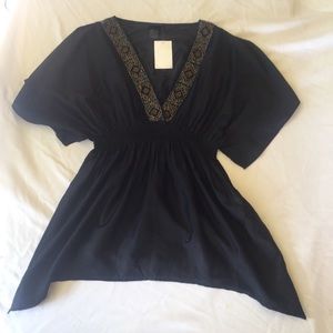H&M NWT Beaded Blouse